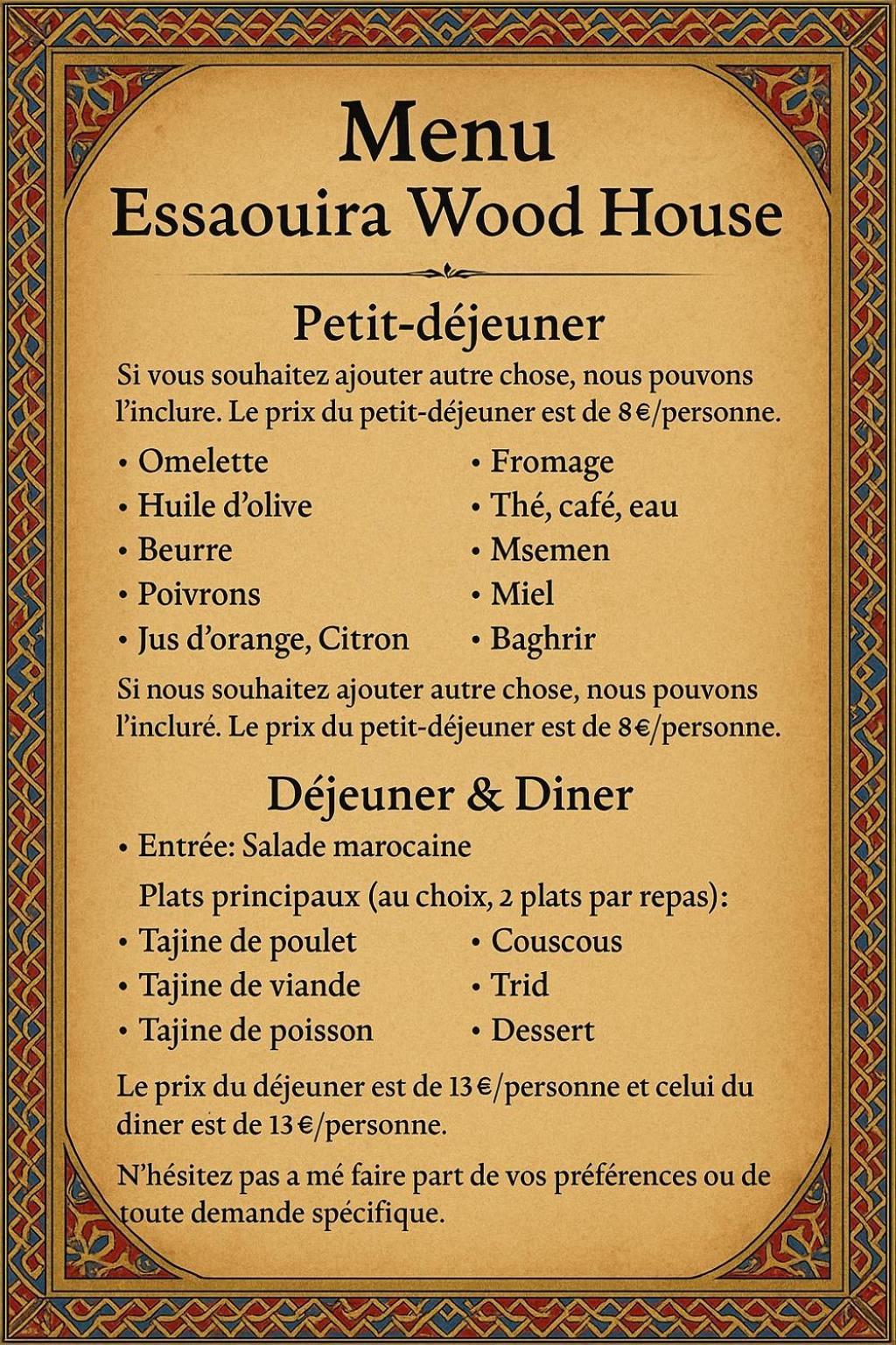 Essaouira Wood House Villa Екстериор снимка